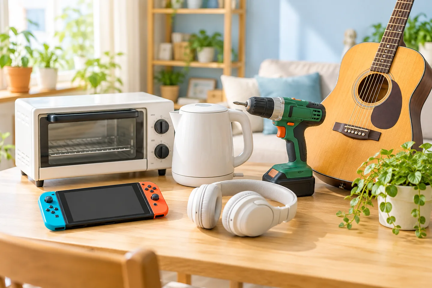 家電・工具・趣味のモノのイメージ