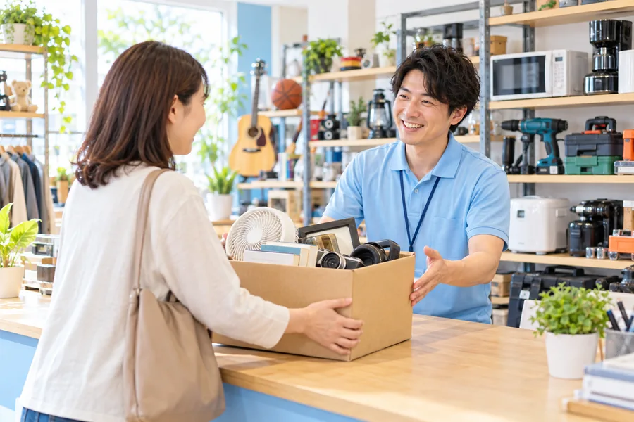 持込買取のイメージ